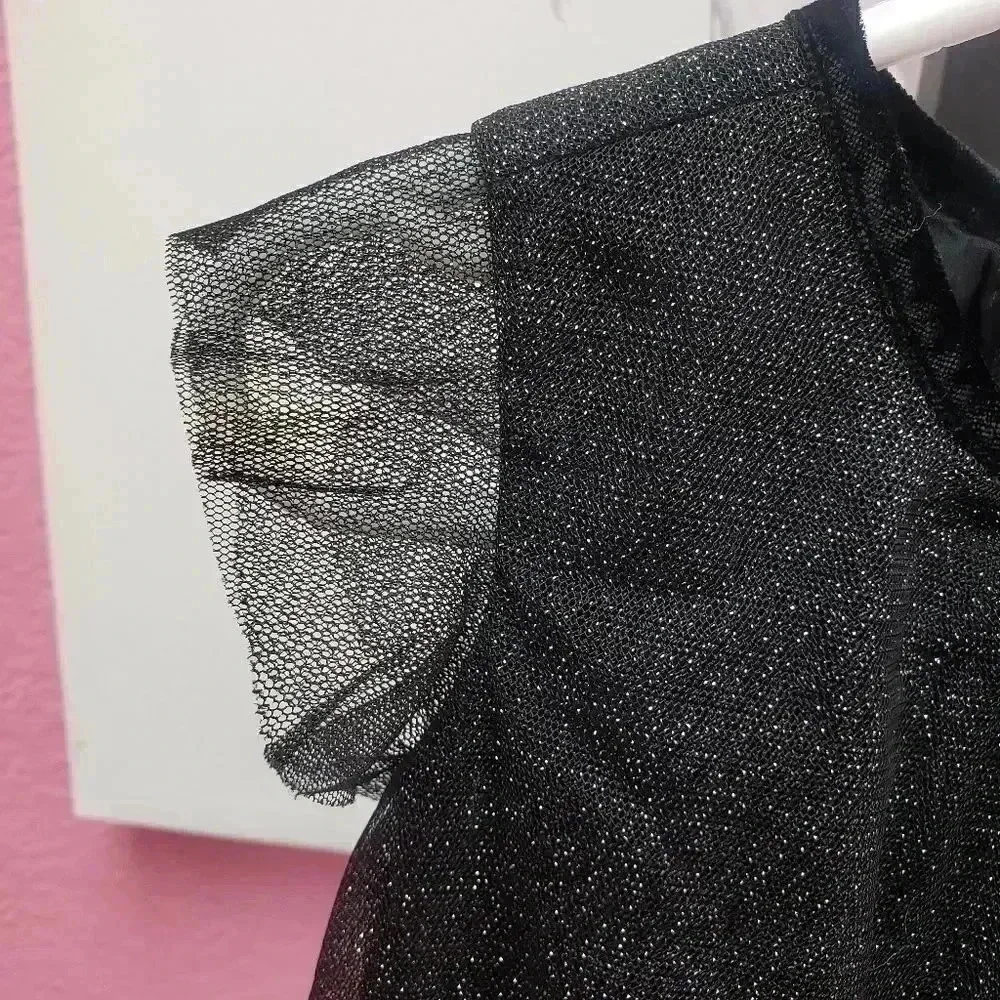 Baby GAP Black Shimmery Dress